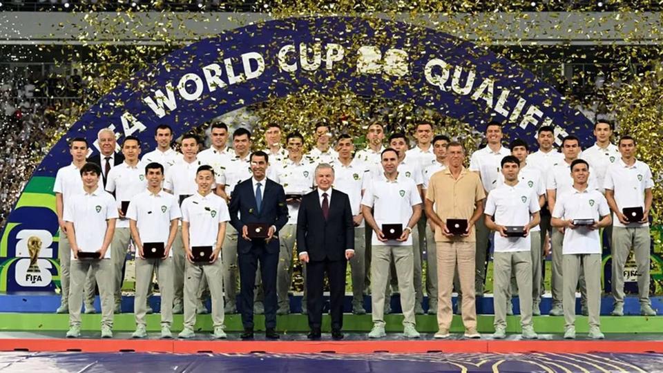 Какие автомобили подарили футболистам сборной Узбекистана