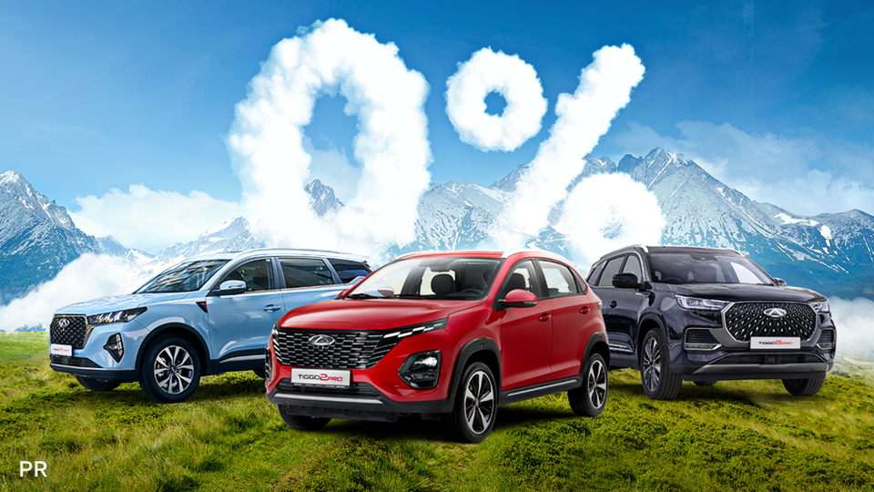 Рассрочка 0 % от Chery Uzbekistan