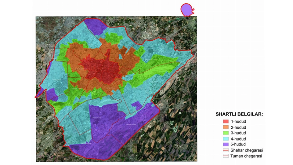 В Ташкенте появились платные парковки вдоль дорог