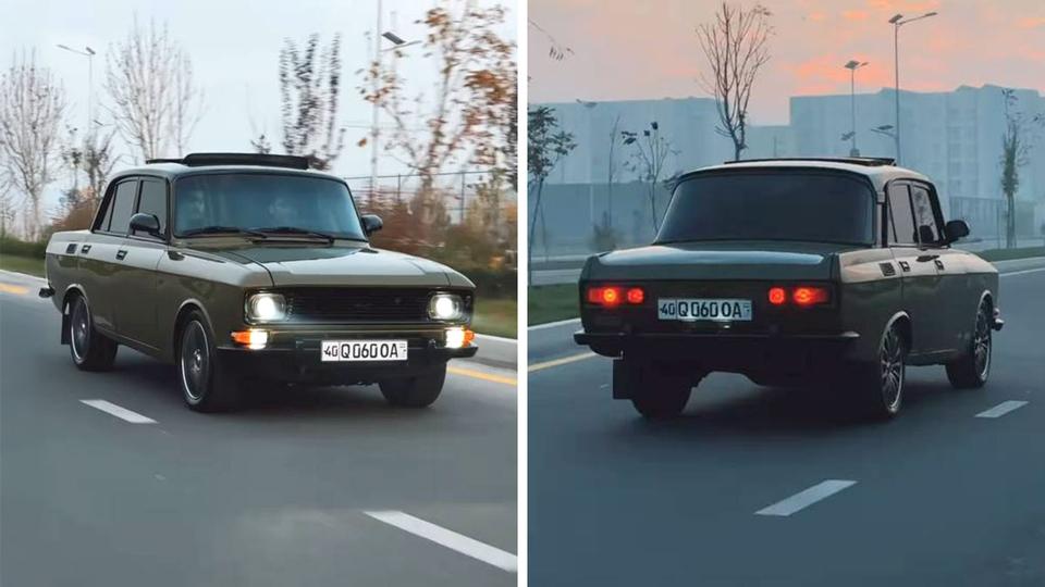 Найден самый навороченный «москвич» в Узбекистане