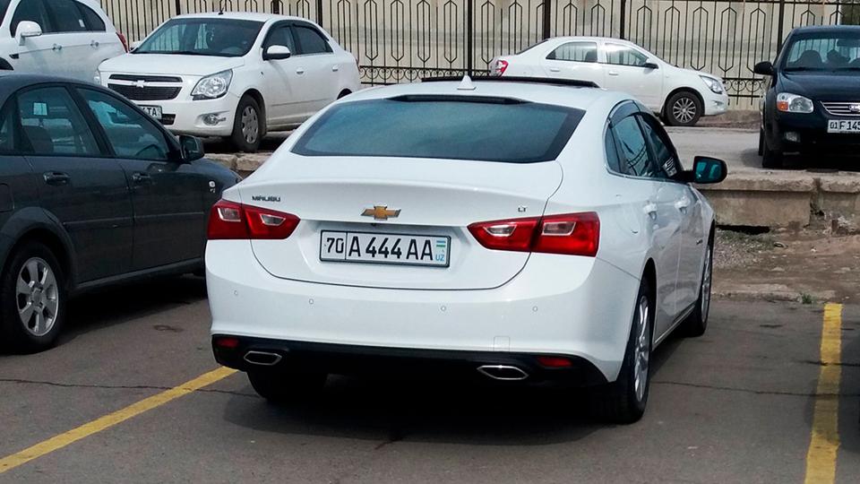 «Красивые» номера в Узбекистане подешевели