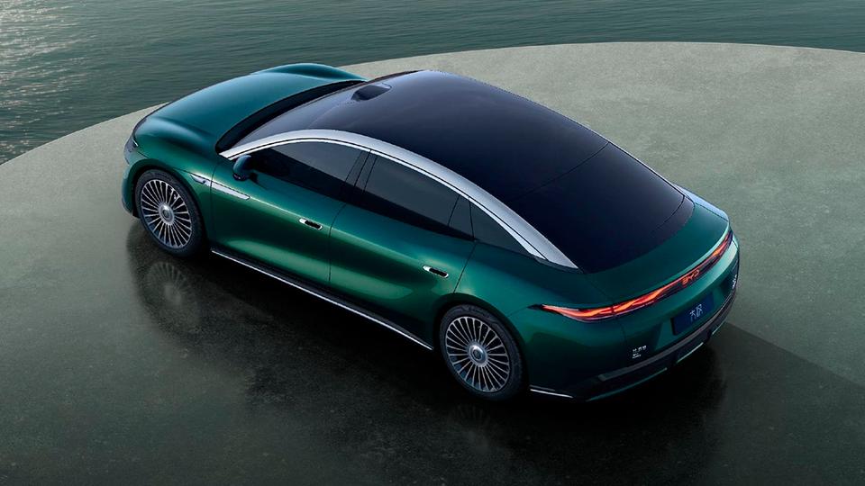 BYD показала новый флагманский седан Da Han
