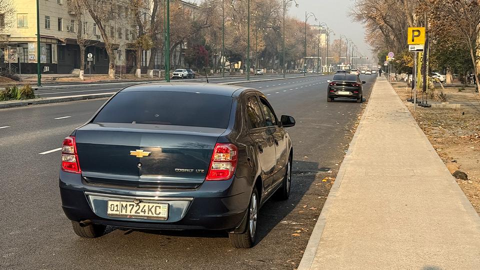 Уличные парковки Ташкента будут бесплатными на Новый год