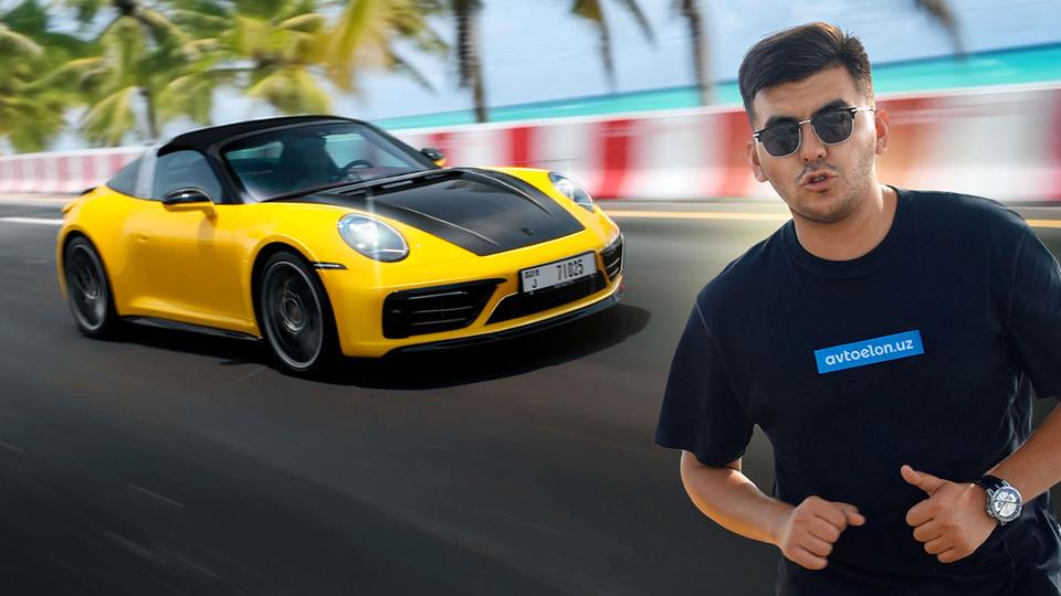 Porsche 911 Targa 4S: tezlik, qulaylik va chiroy bir joyda mujassam!