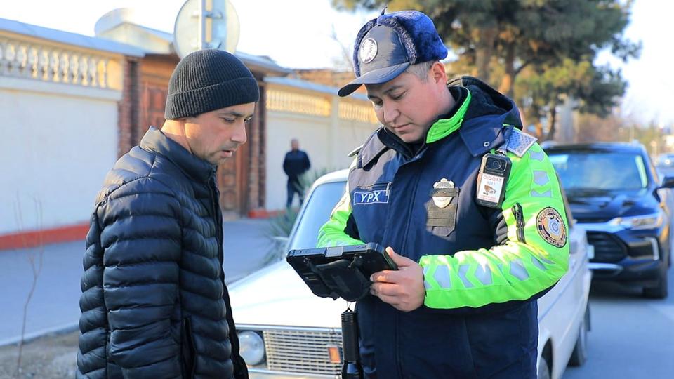 Штрафные баллы начали действовать по всему Узбекистану