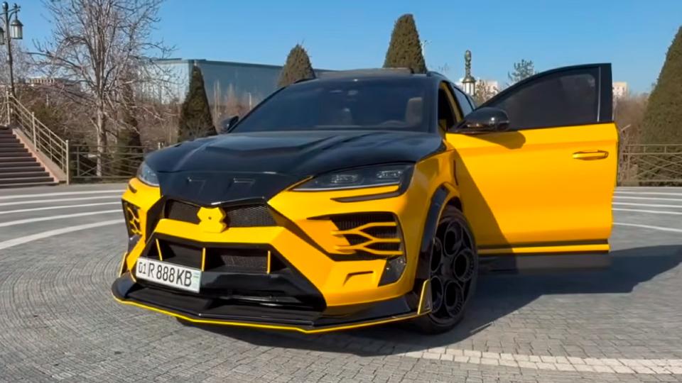Ташкентские мастера переделали BYD в Lamborghini Urus