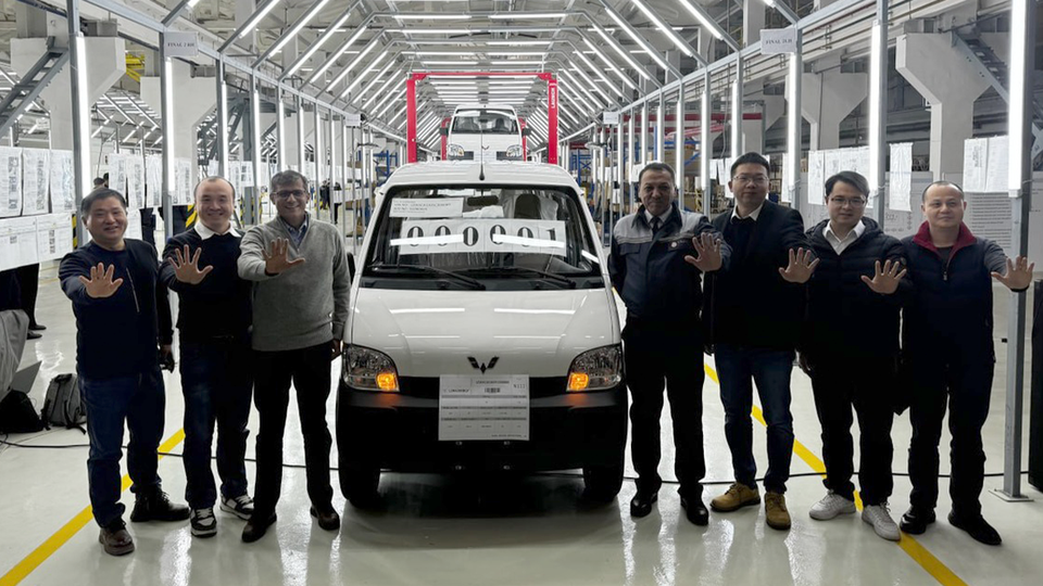 O‘zbekistonda Wuling N111 mikrovenini ishlab chiqarish yo‘lga qo‘yildi
