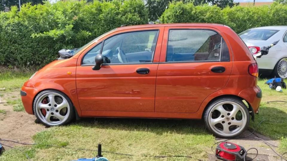 В Daewoo Matiz установили мощный двигатель