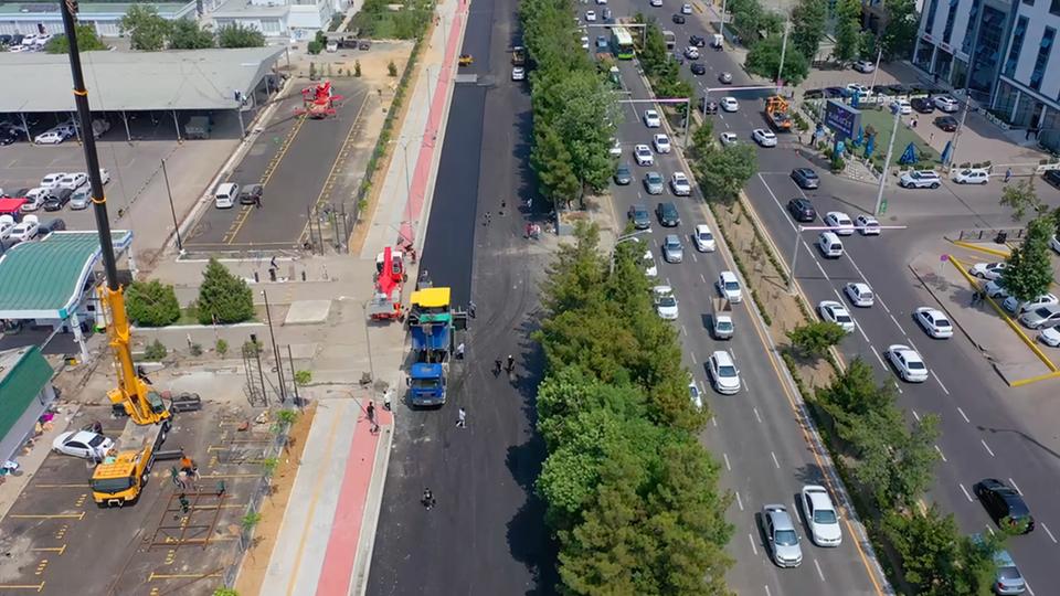 Возле Сергелийского авторынка изменят схему движения