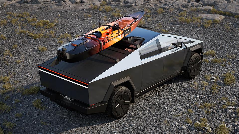 В Узбекистане появился первый Tesla Cybertruck