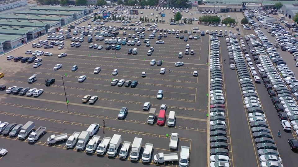 Возле Сергелийского авторынка изменят схему движения