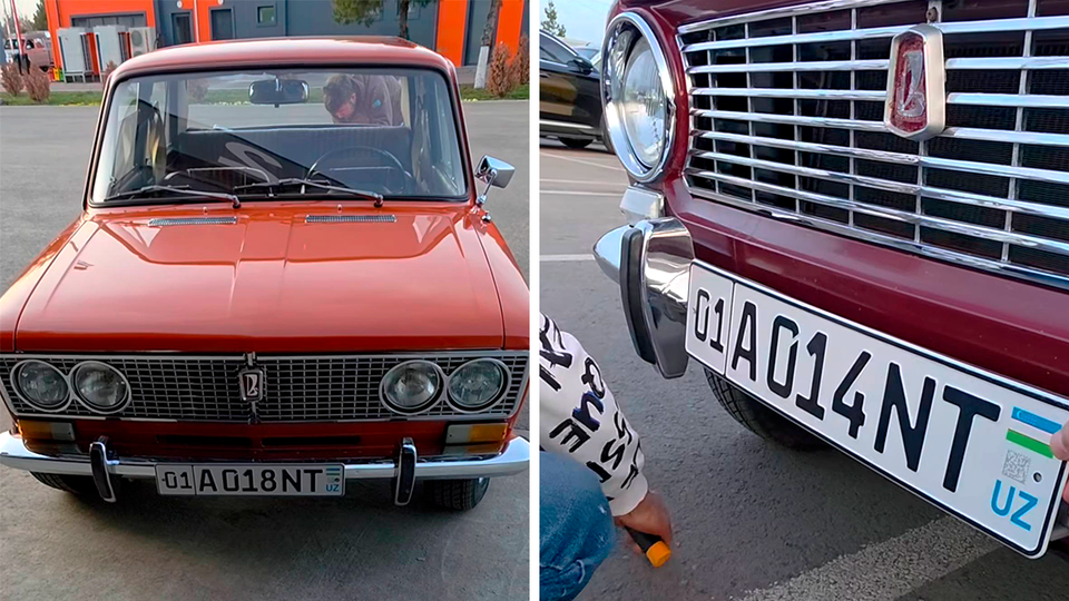 "Antikvar raqamlar" eski mashinalarga berila boshlandi