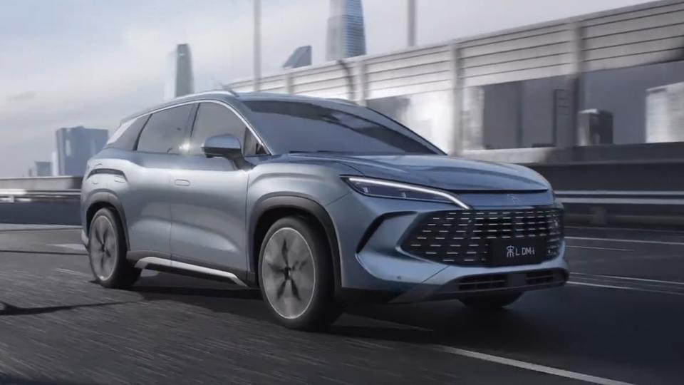 Yangi BYD Song L DM-i krossoverining birinchi fotosuratlari