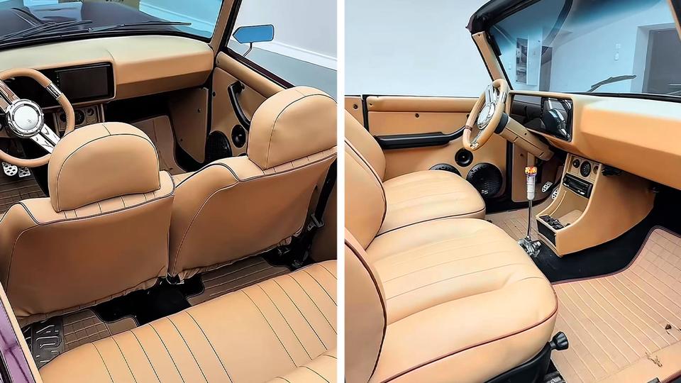 O‘zbekistonda "Moskvich"ni zamonaviy kabrioletga aylantirishdi