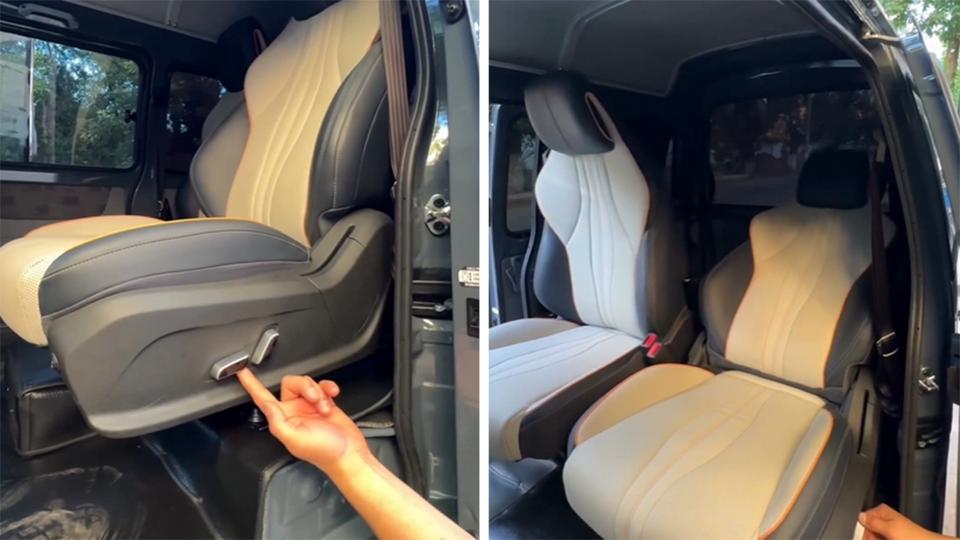 Damasga BYD o'rindiqlari o'rnatdi