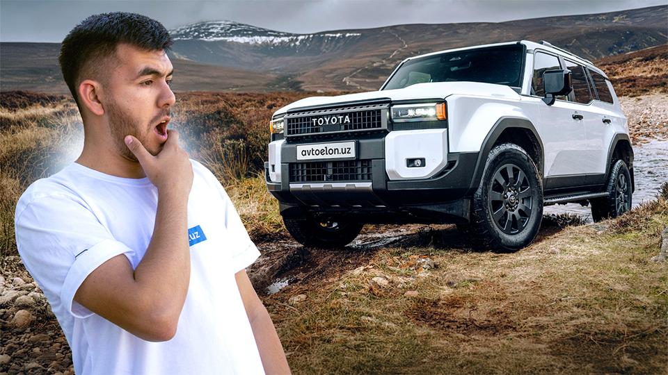 Yangi Toyota Land Cruiser Prado 250 ni ko’rib chiqamiz