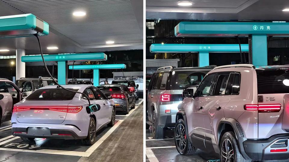 BYD тестирует самую быструю зарядку в мире