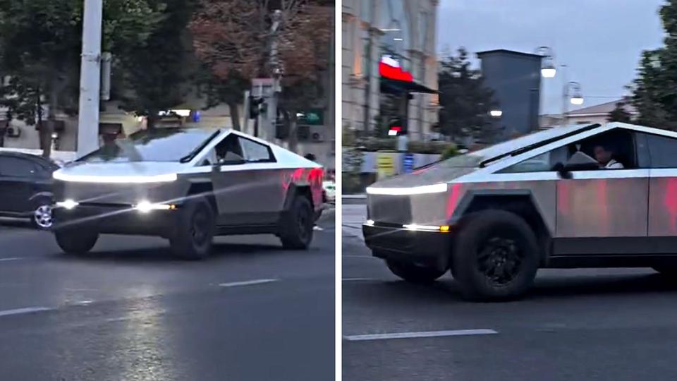 В Узбекистане появился первый Tesla Cybertruck