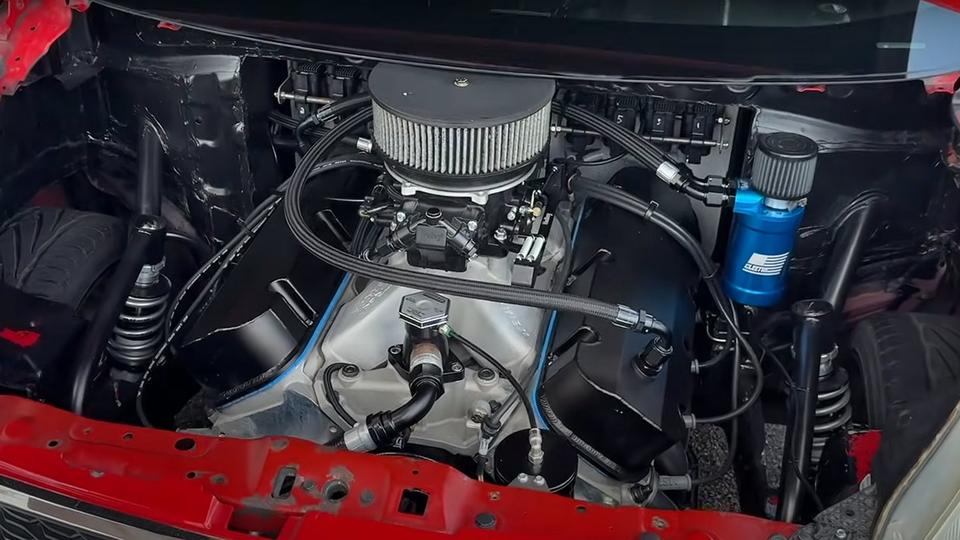 В Chevrolet Spark установили двигатель V8