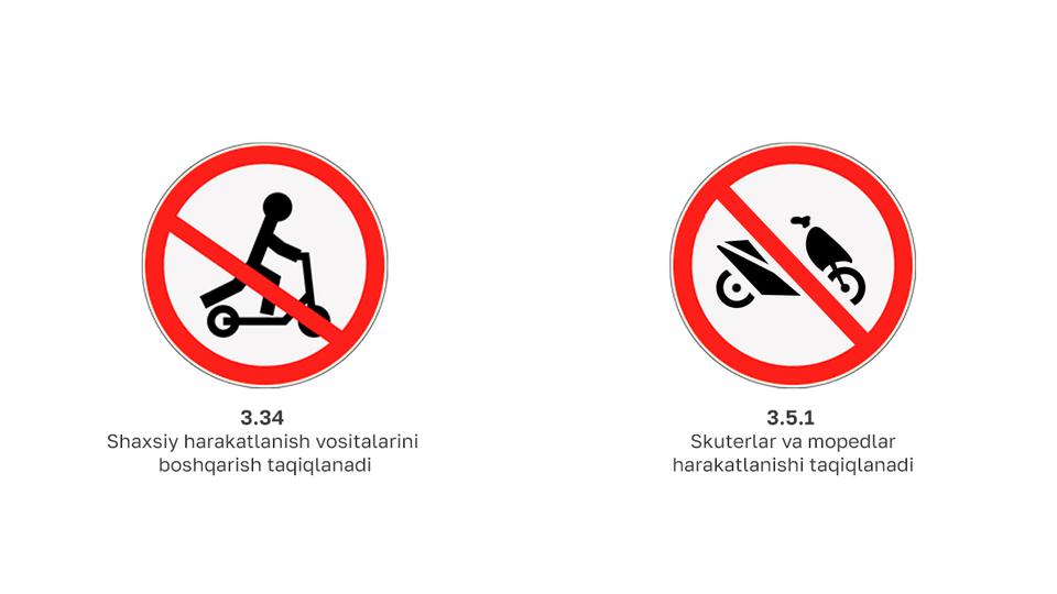 O‘zbekistonda yangi yo‘l belgilari joriy etildi