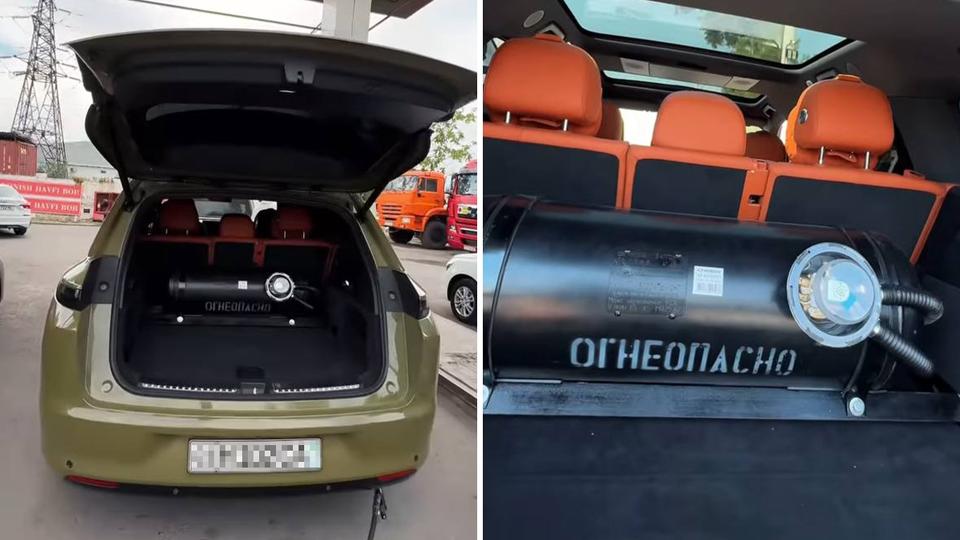 На Lixiang в Узбекистане установили пропан