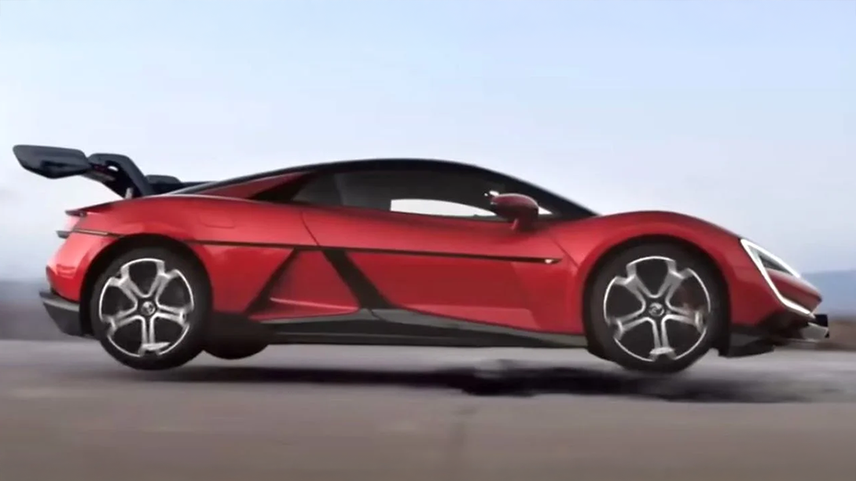 YangWang U9 — гиперкар, который прыгает через ямы