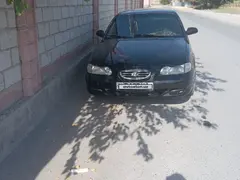 Черный Hyundai Sonata 1998 года, КПП Механика, в Фергана за 4 000 y.e.