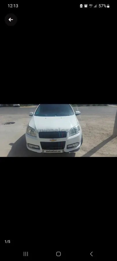 Chevrolet Nexia 3,  3 позиция