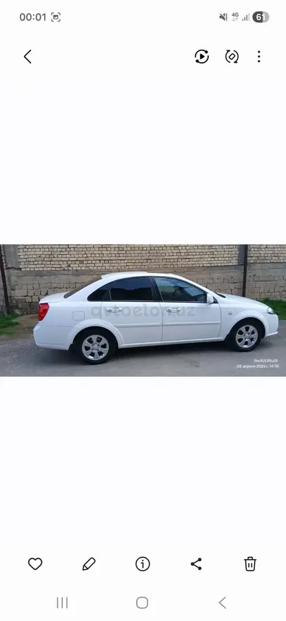 Chevrolet Gentra,  3 позиция