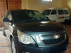 Черный Chevrolet Cobalt, 4 евро позиция 2021 года, КПП Автомат, в Самарканд за 9